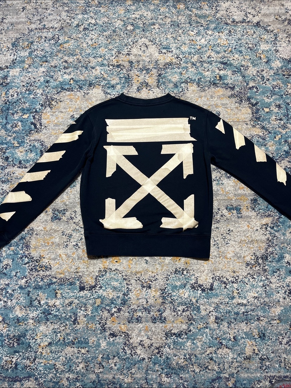 Off-White Black Sweatshirt Size S